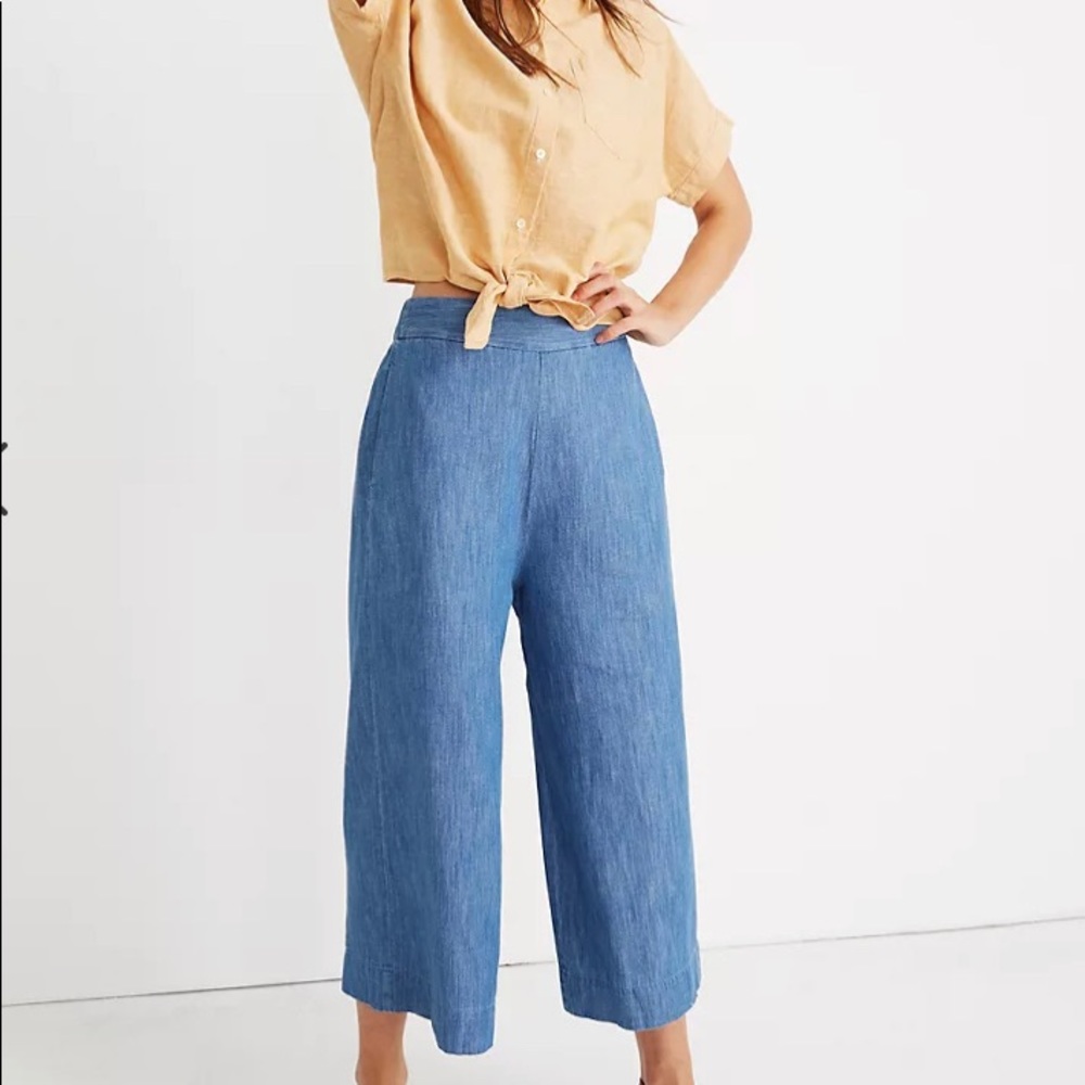 Madewell Huston pull-on crop pant